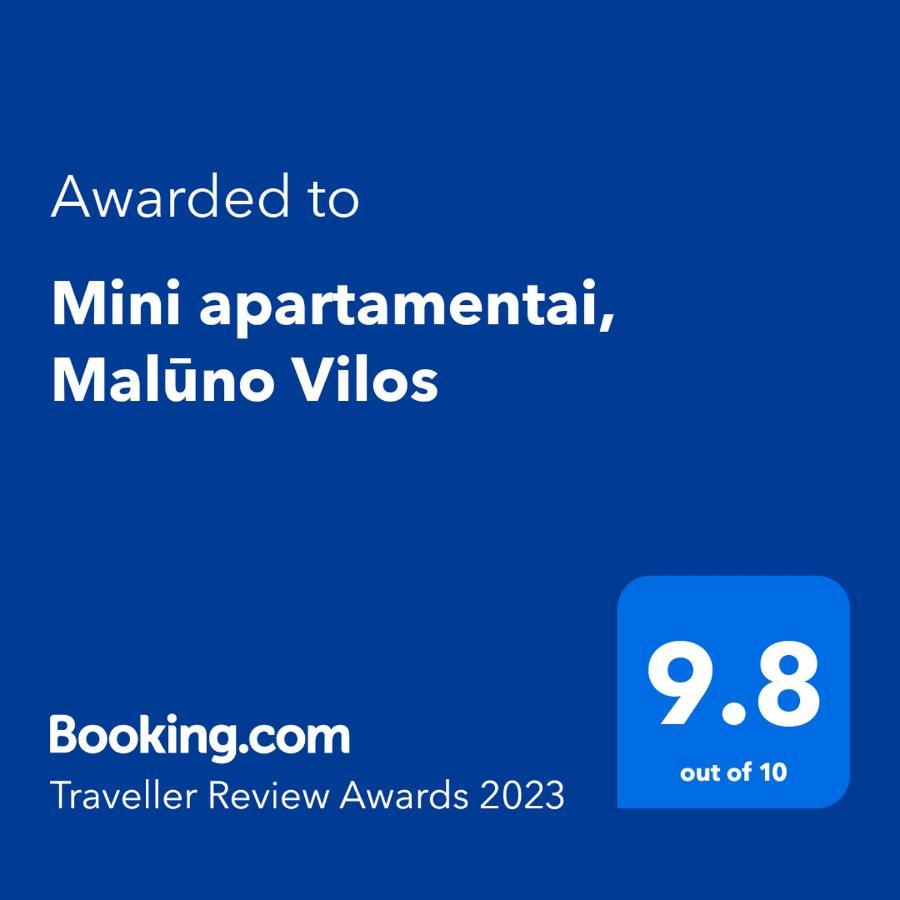 "Mini Apartamentai", Maluno Vilos Паланга Экстерьер фото
